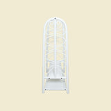 Handcrafted - Belle Kids Montessori Clothing Rack (White) - Rattan Wicker