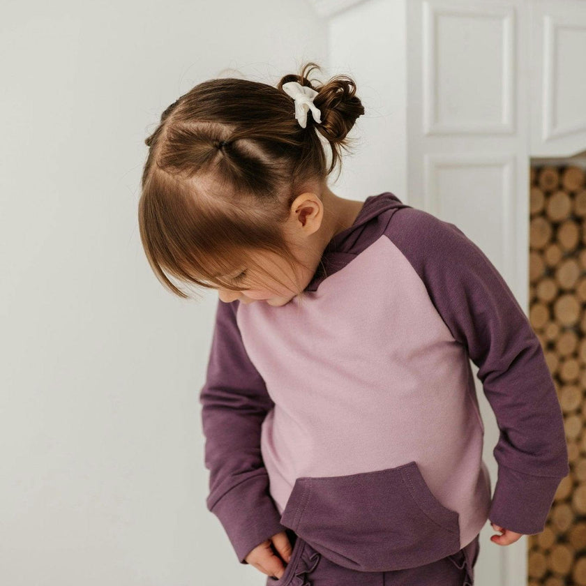 Raglan Hoodie Lavender Cloud
