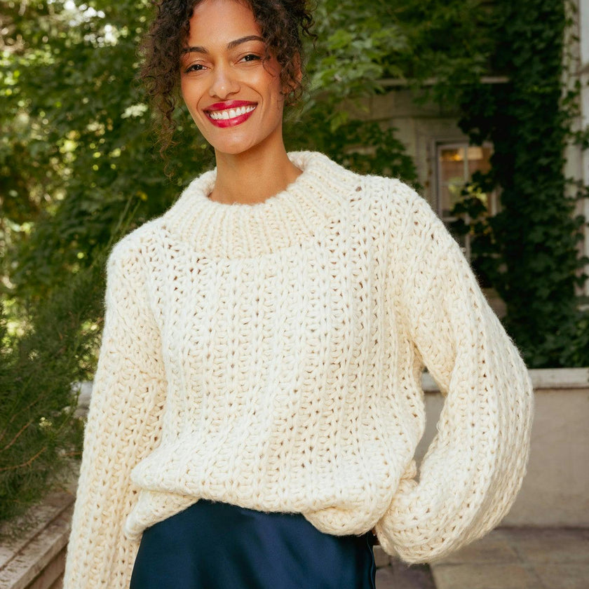 Julia Sweater in Cream