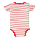 Red Striped Modal Bodysuit