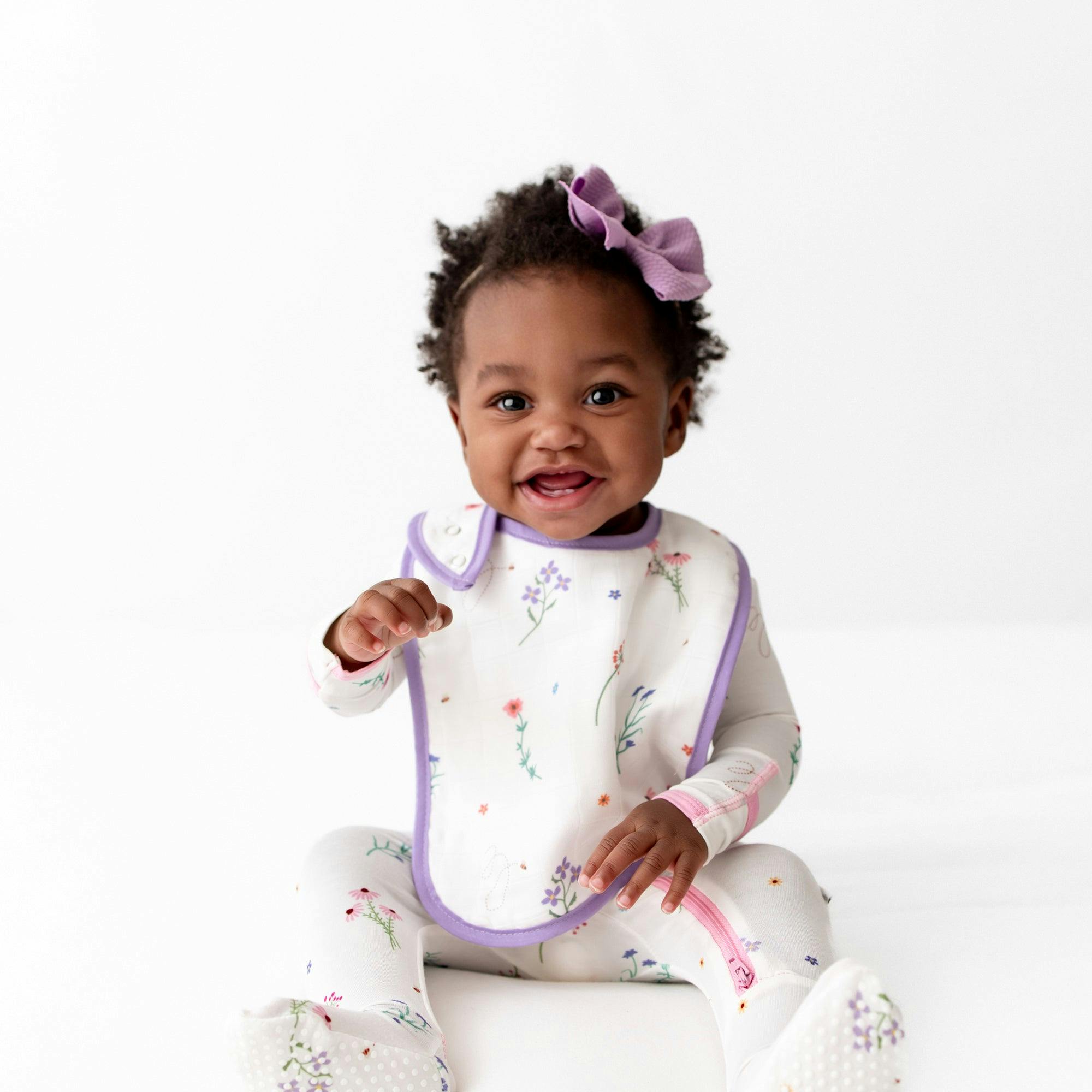 Wildflowers Bib Set