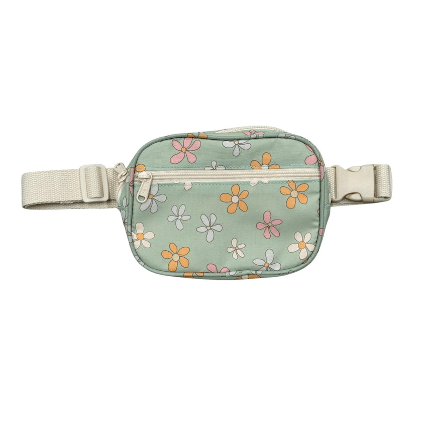 Girls Mini Belt Bag in Sketched Daisy