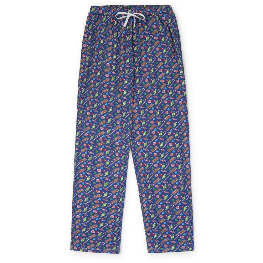 Brent Men's Hangout Pant - Christmas Candy Blue