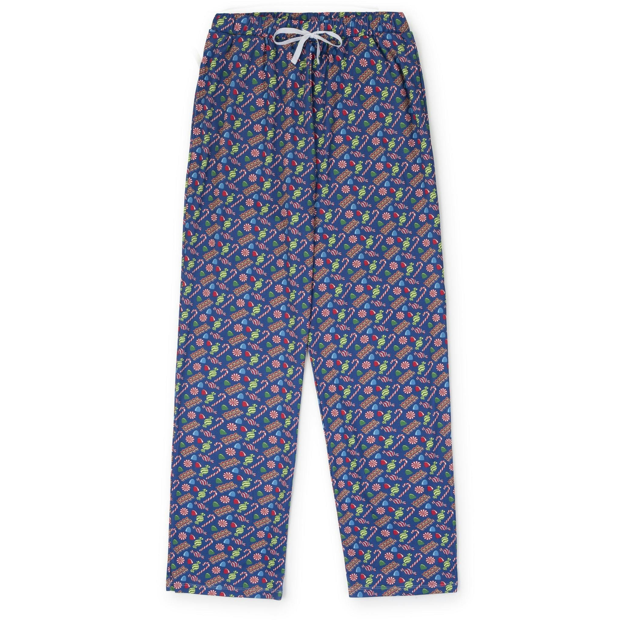 Brent Men's Hangout Pant - Christmas Candy Blue