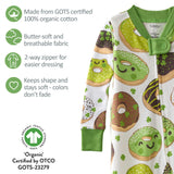 CRUZ Snug-fit Footed Baby Boys Pajamas