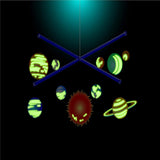 4M Glow-in-the-Dark Solar System Mobile Making Kit