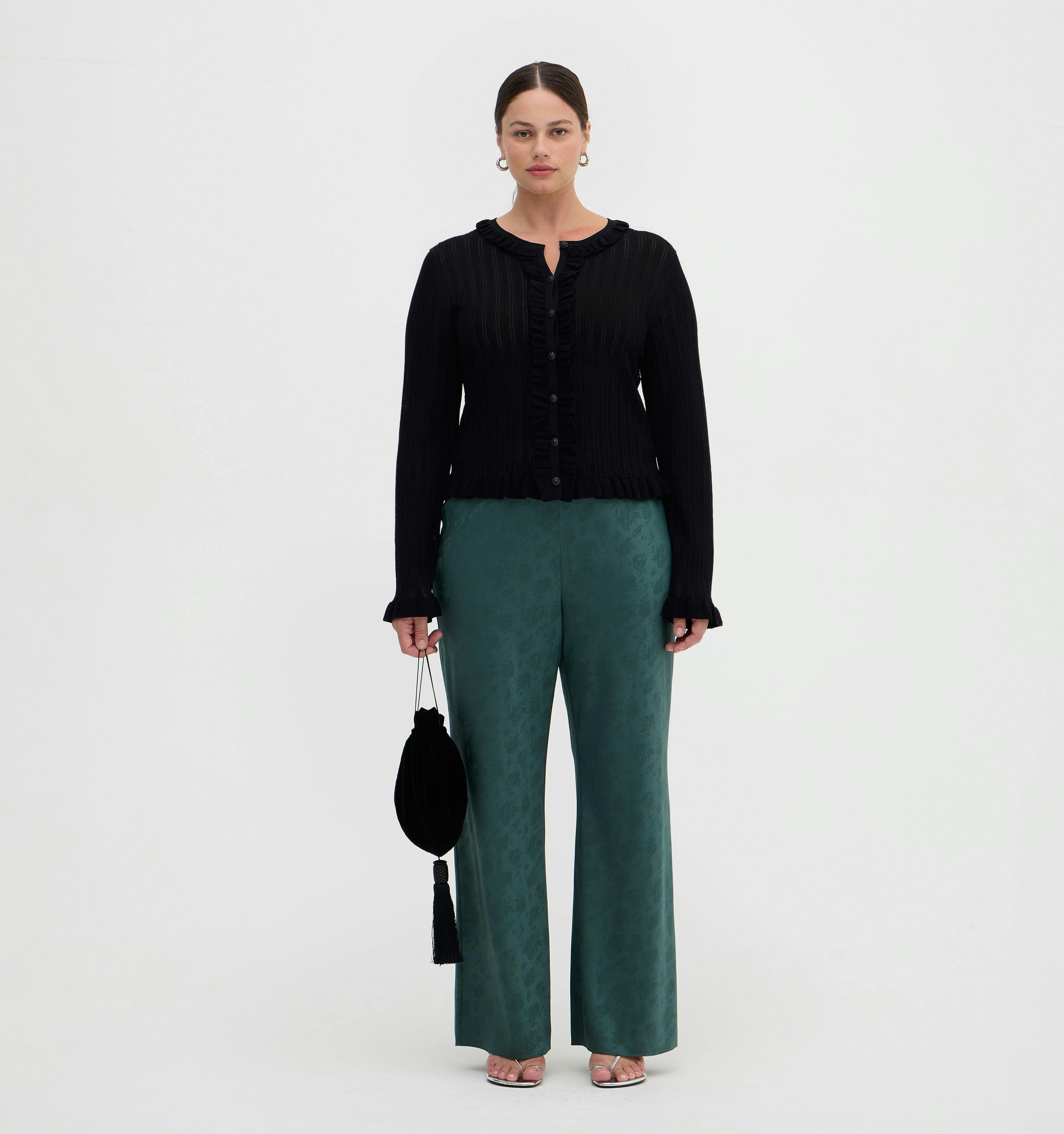 The Kyle Cardigan - Black