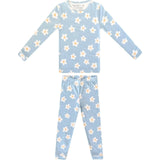 Della 2pc Long Sleeve Pajama Set, Florals