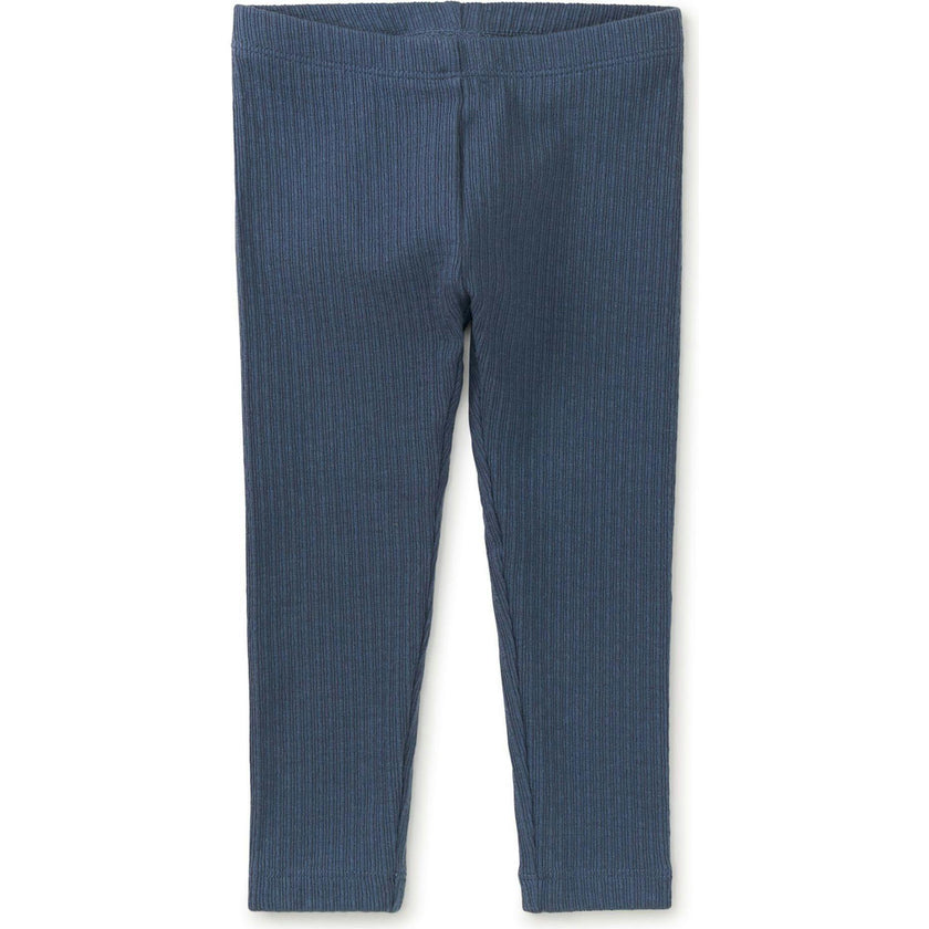 Pointelle Knit Stretch Leggings, Grey
