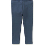 Pointelle Knit Stretch Leggings, Grey