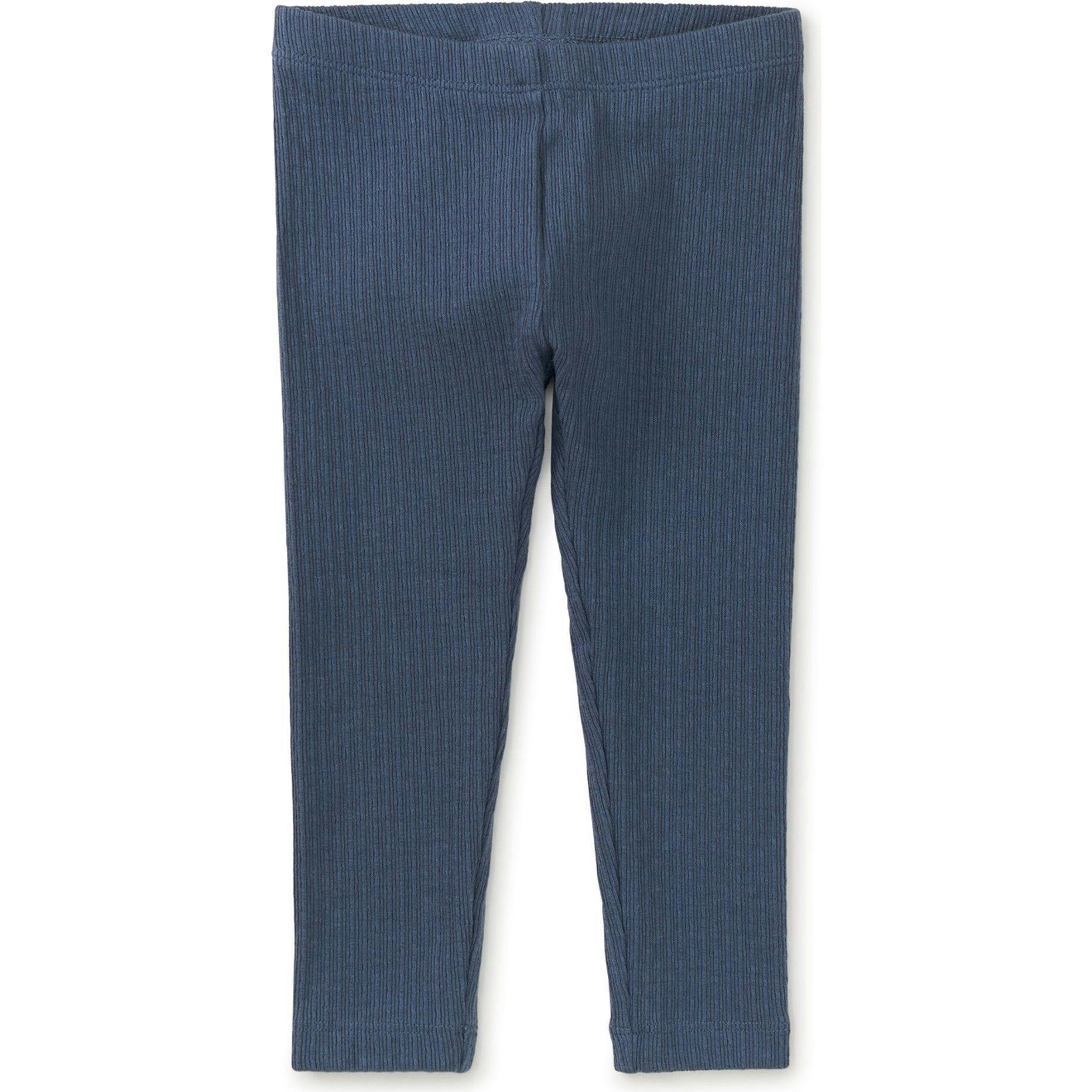 Pointelle Knit Stretch Leggings, Grey