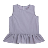 Purple Ruffle Top & Jacket Duo
