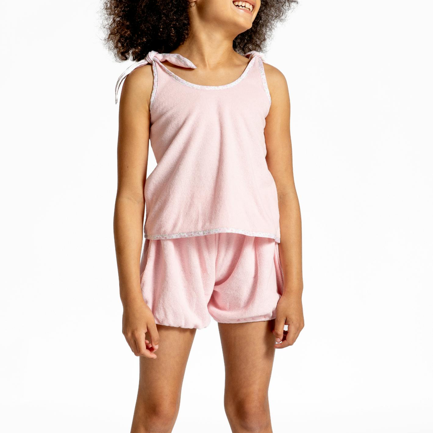 Girls French Terry Bloomer Set