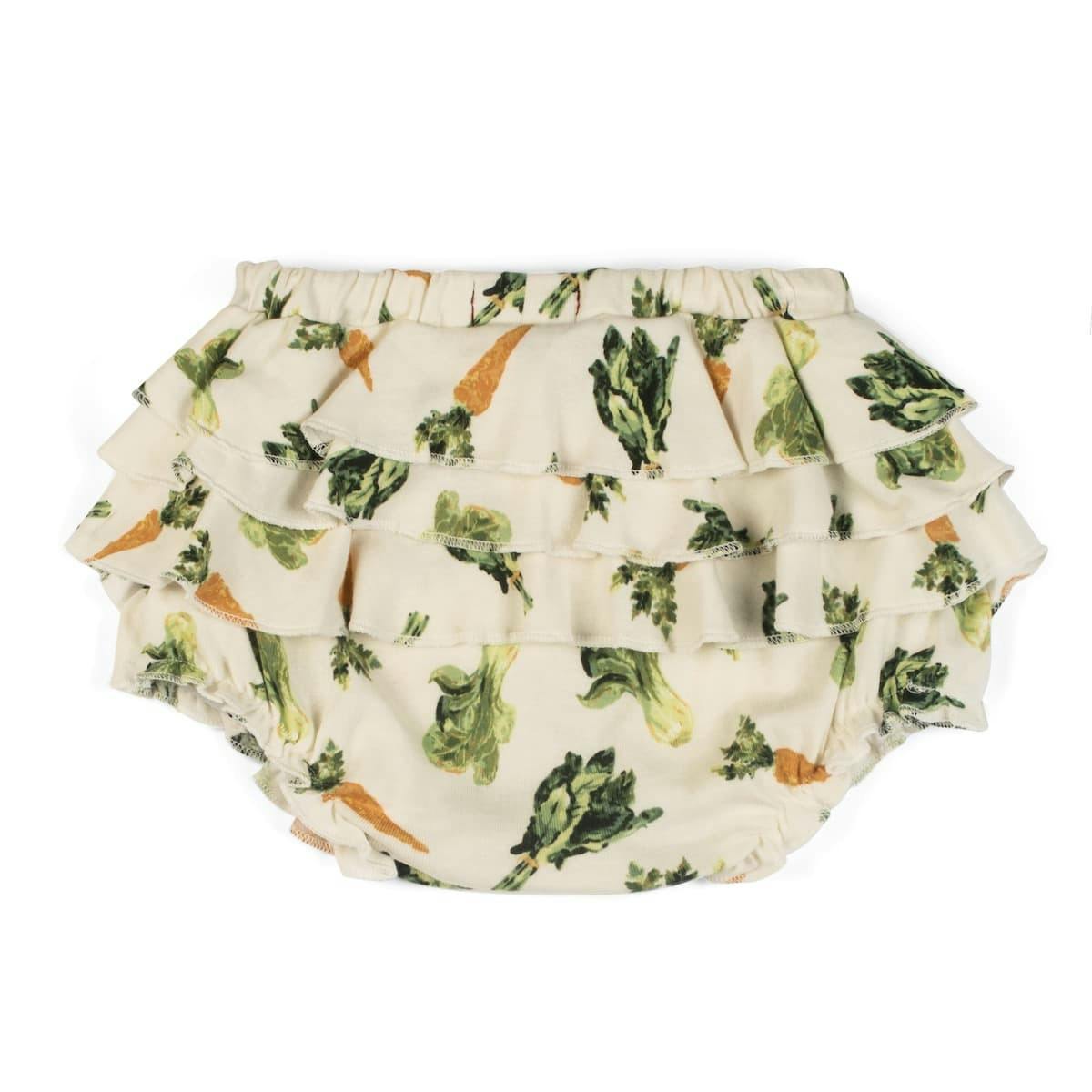 Fresh Veggies Organic Cotton Ruffle Bloomer