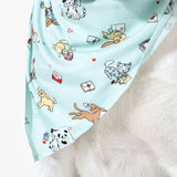 Valentines Pups Bamboo Pet Scarf