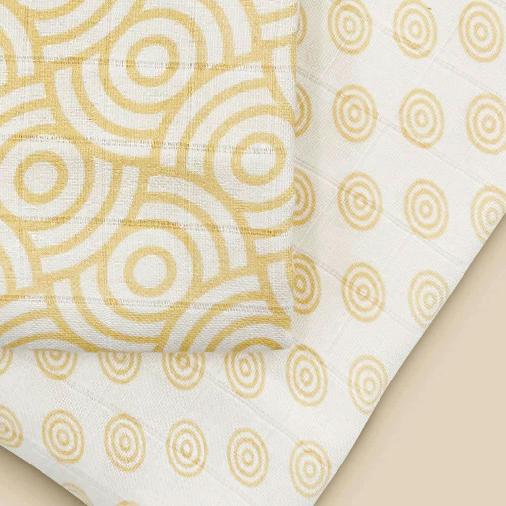 Swaddles and Socks New Baby Gift Set