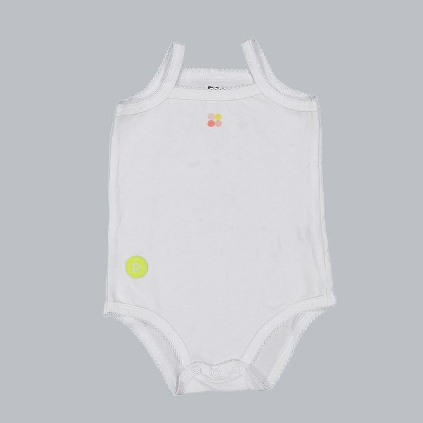 Baby Girl Sleeveless 4pc Onesie Set