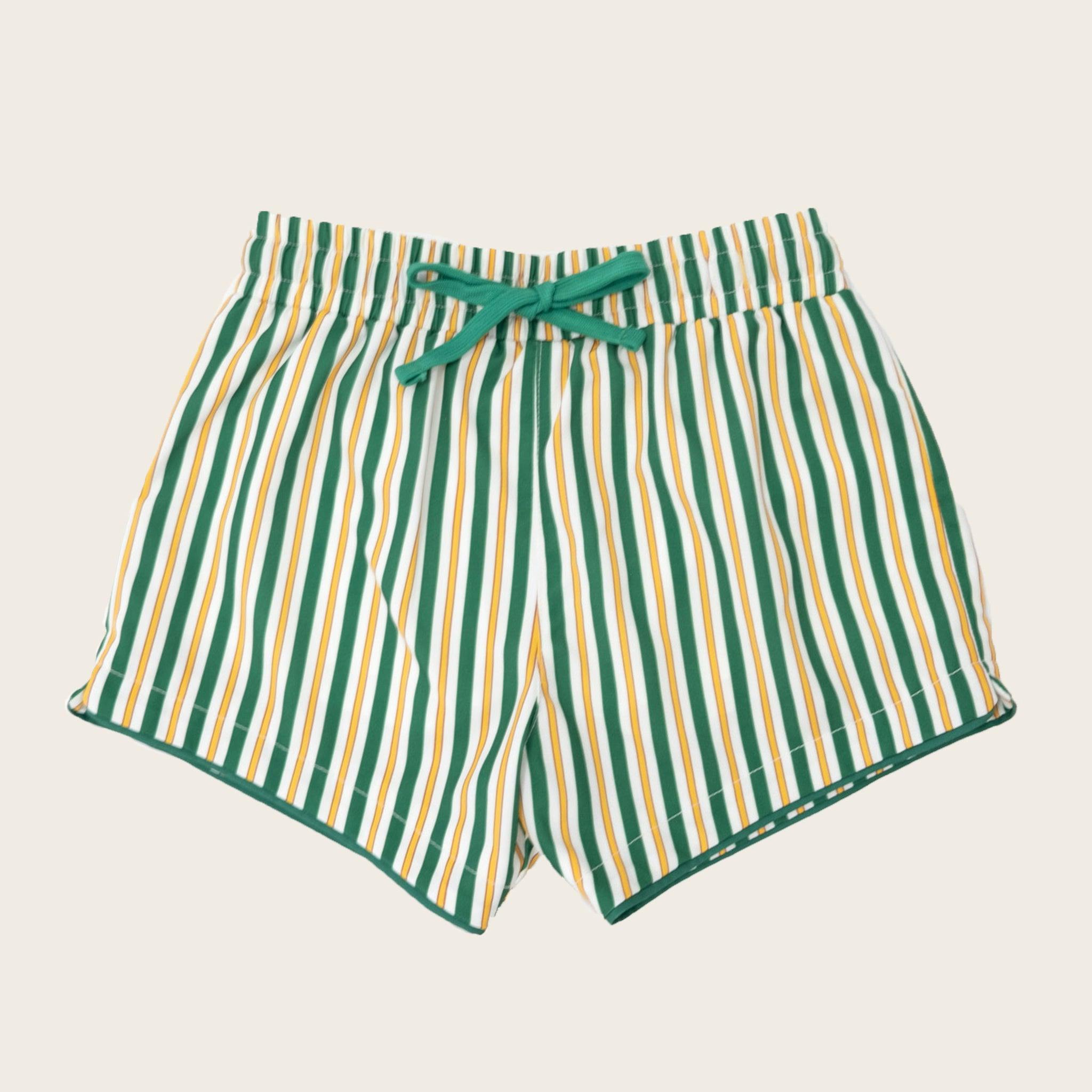 Hamptons Stripe Swim Shorts