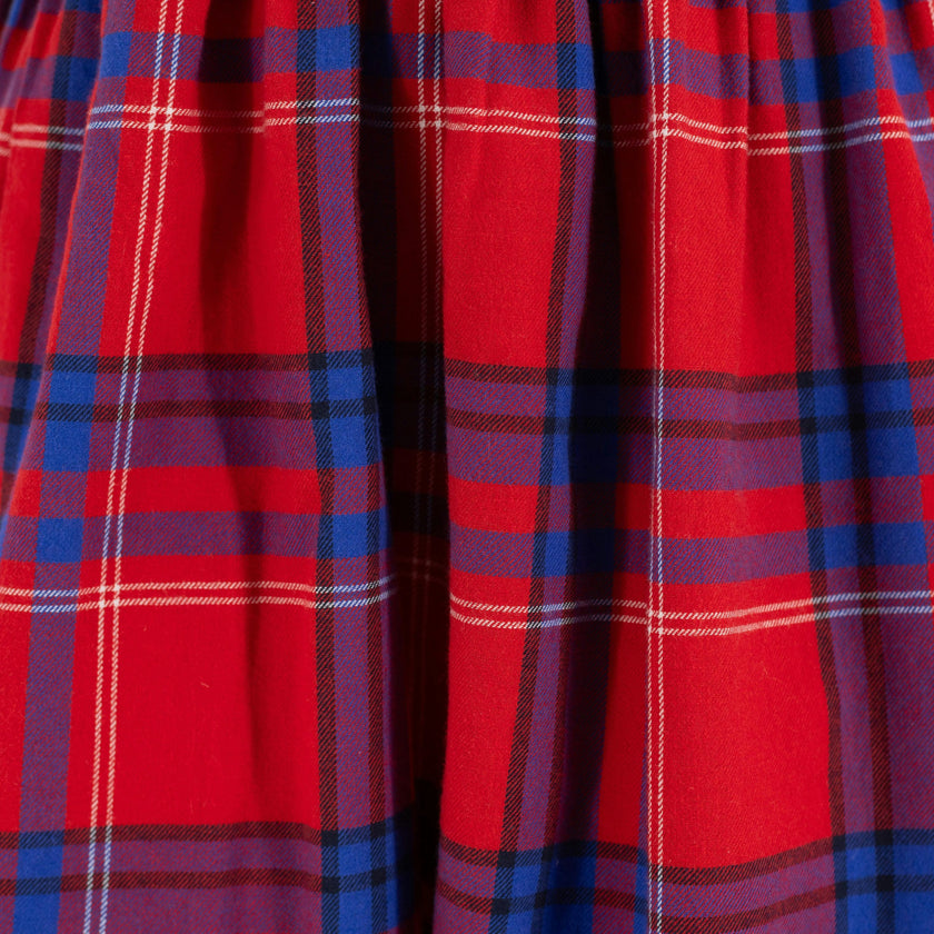 Ariella Girl Dress - Red Plaid