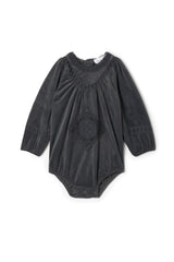 Velvet Lace Bubble Burgandy