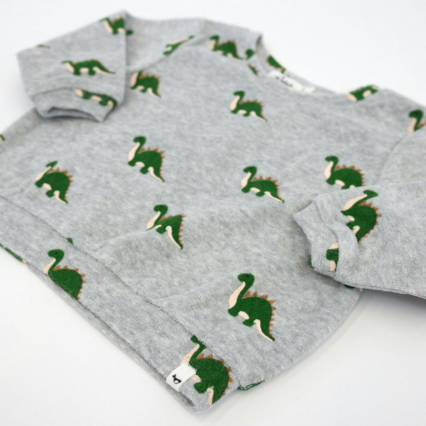 Print Brooklyn Cotton Terry Boxy