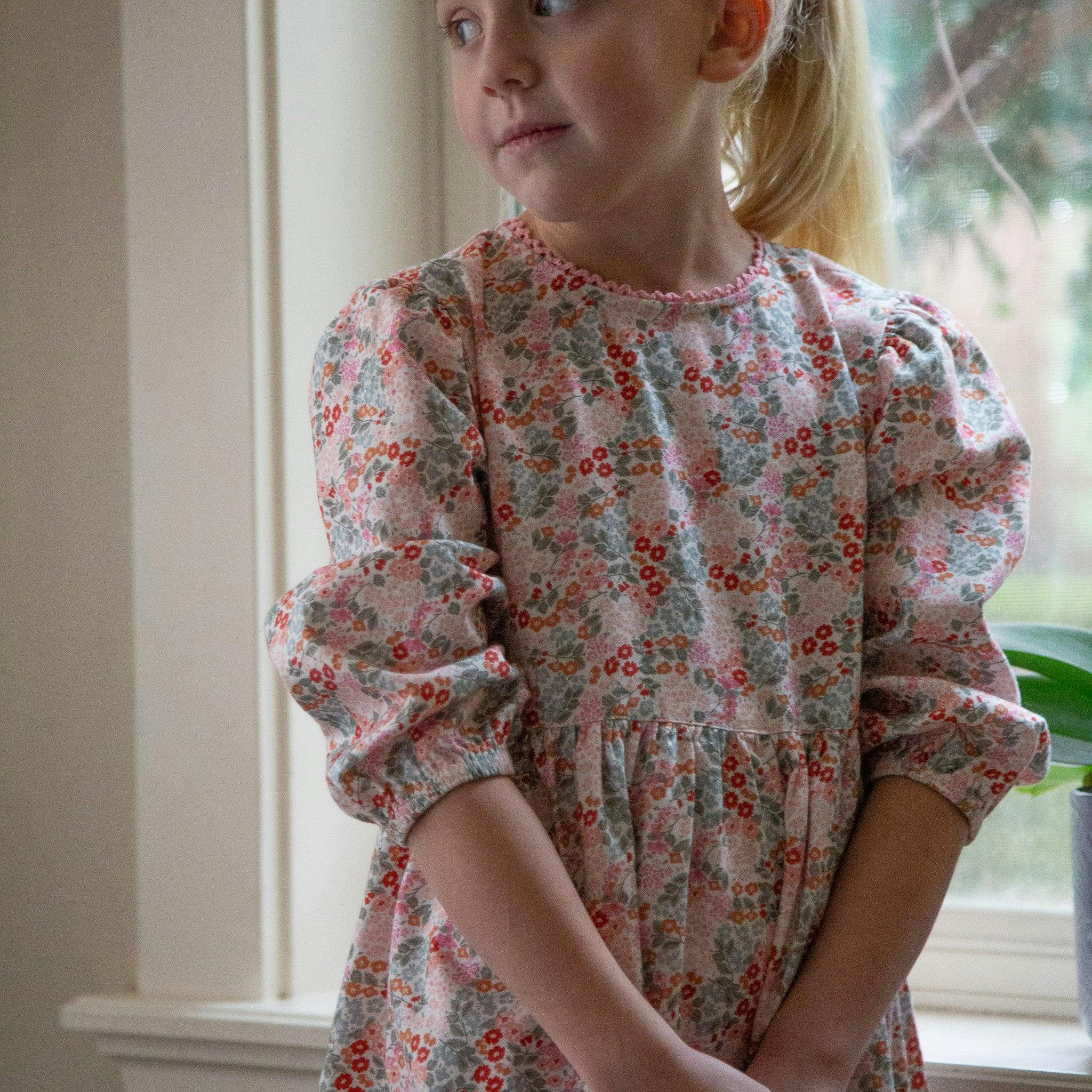 Phoebe Long Sleeves Dress | Pixie Blooms