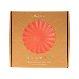 Small Multicolor Reusable Bamboo Plates