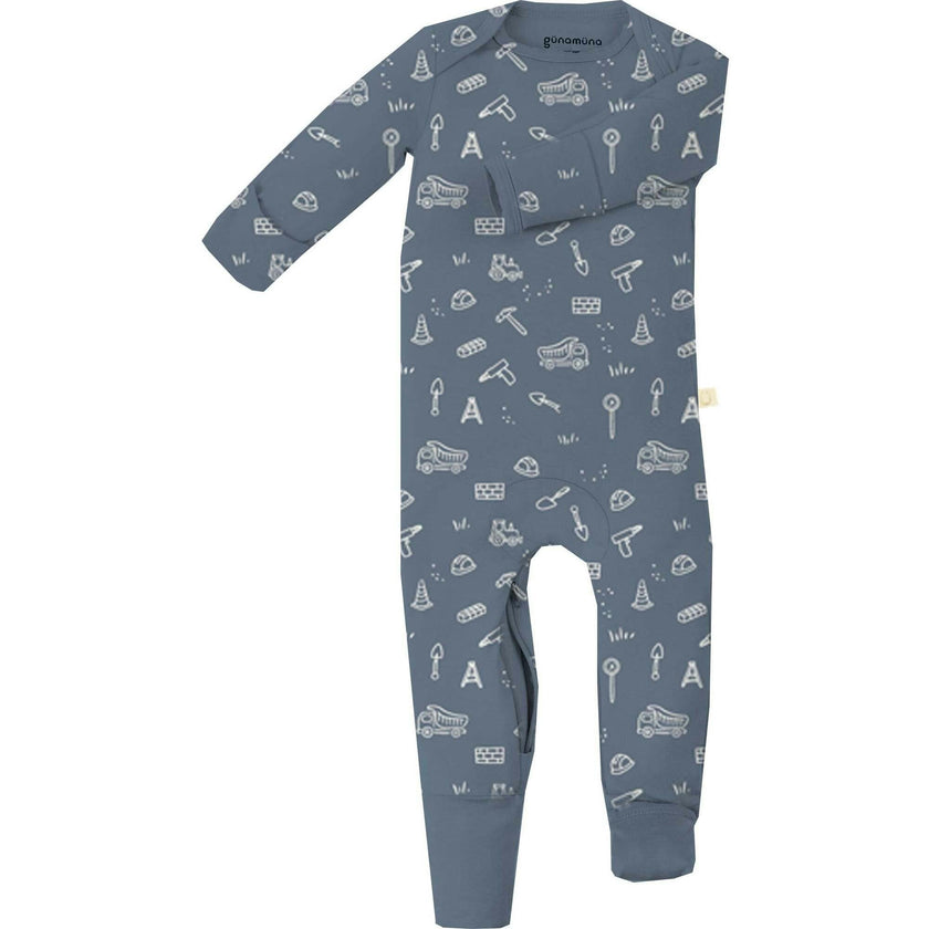 Ultra-Soft Convertible Pajama, Blue