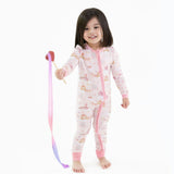 Princess Unicorns and Castle - Convertible Romper
