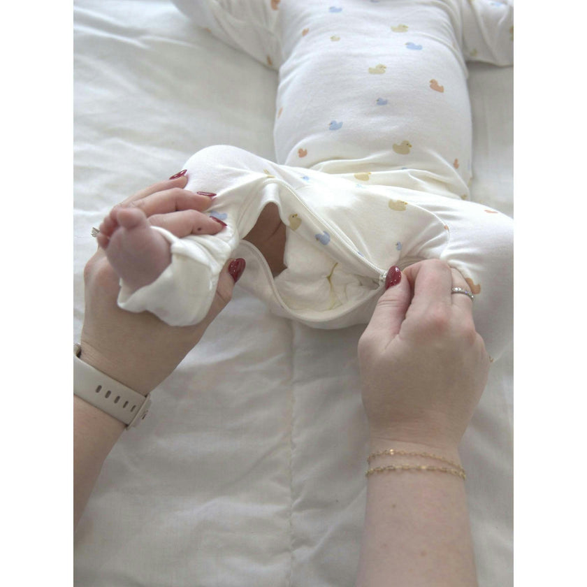 Convertible Pajama, Cream