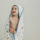 Premium Baby Knit Hooded Towel - Wizarding World