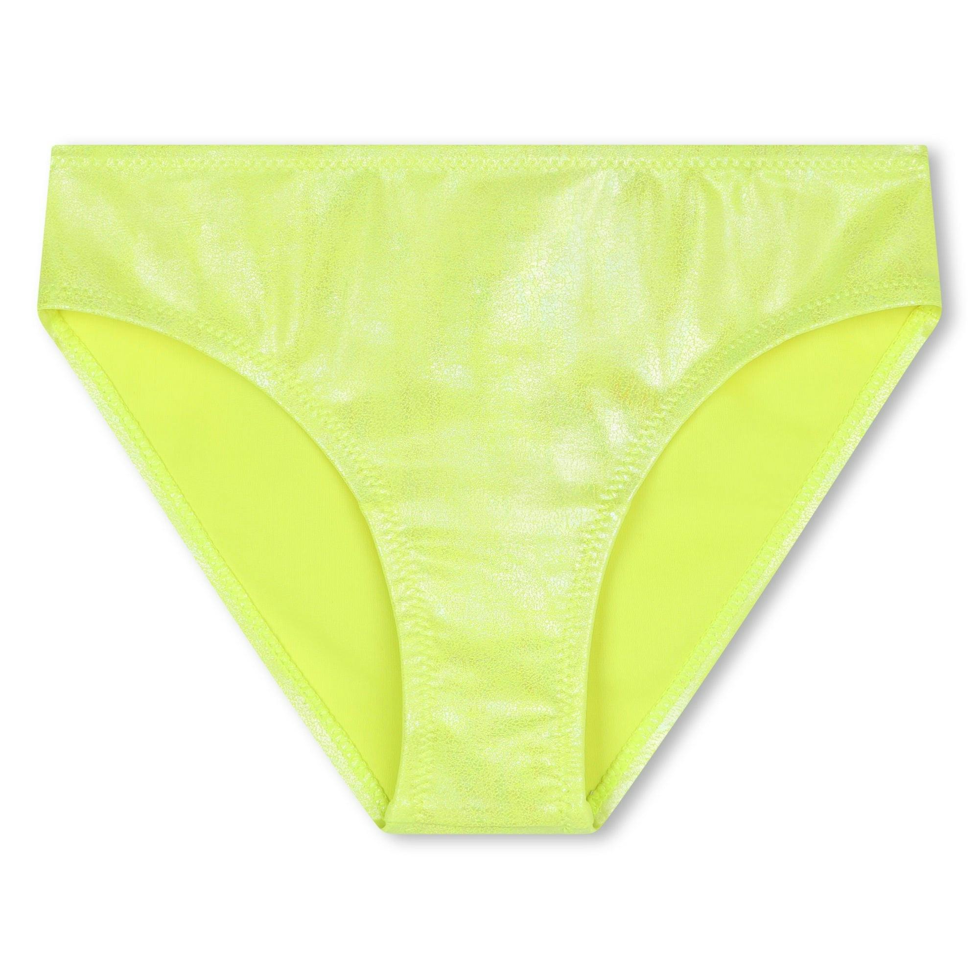 Neon Green Scalloped Bikini