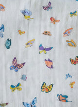 Baby Bib & Shawl Blanket Set - Madame Butterfly