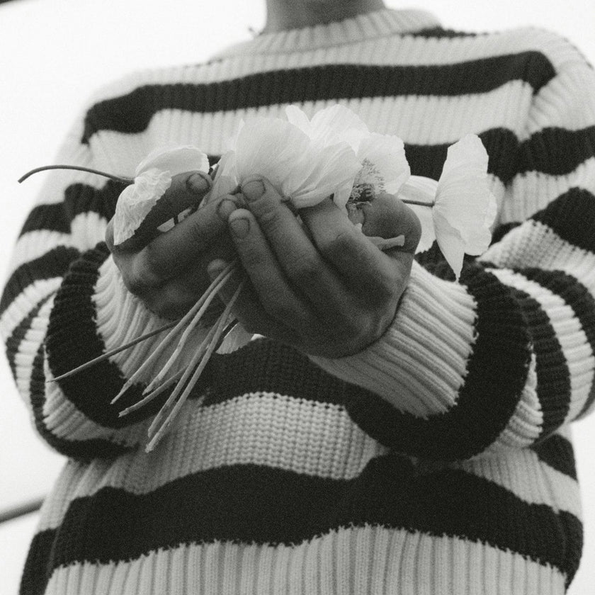Musa Men Jumper Summer Midnight Knit Stripes