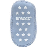 Sherpa Light Blue Snap Bootie