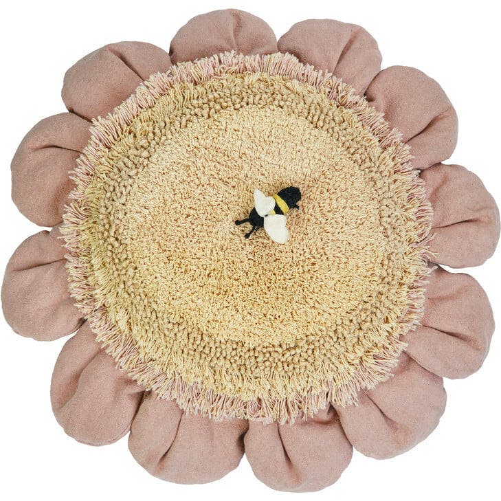 Floor cushion Pink Daisy - 2' 4"