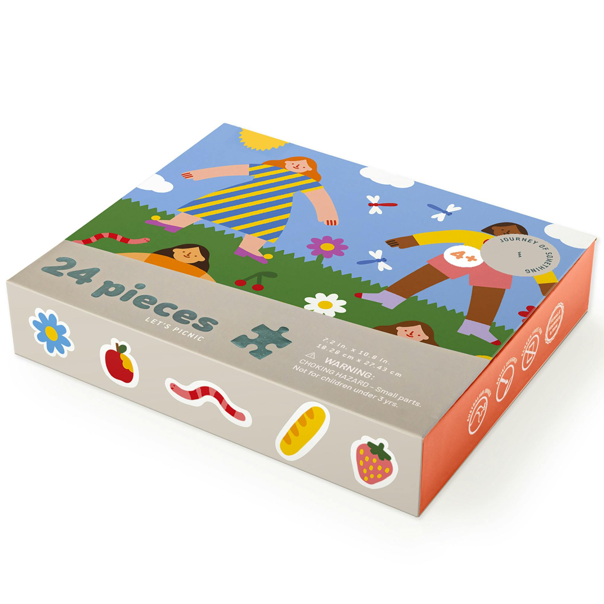 JOS: 24 Piece Puzzle - Let's Picnic