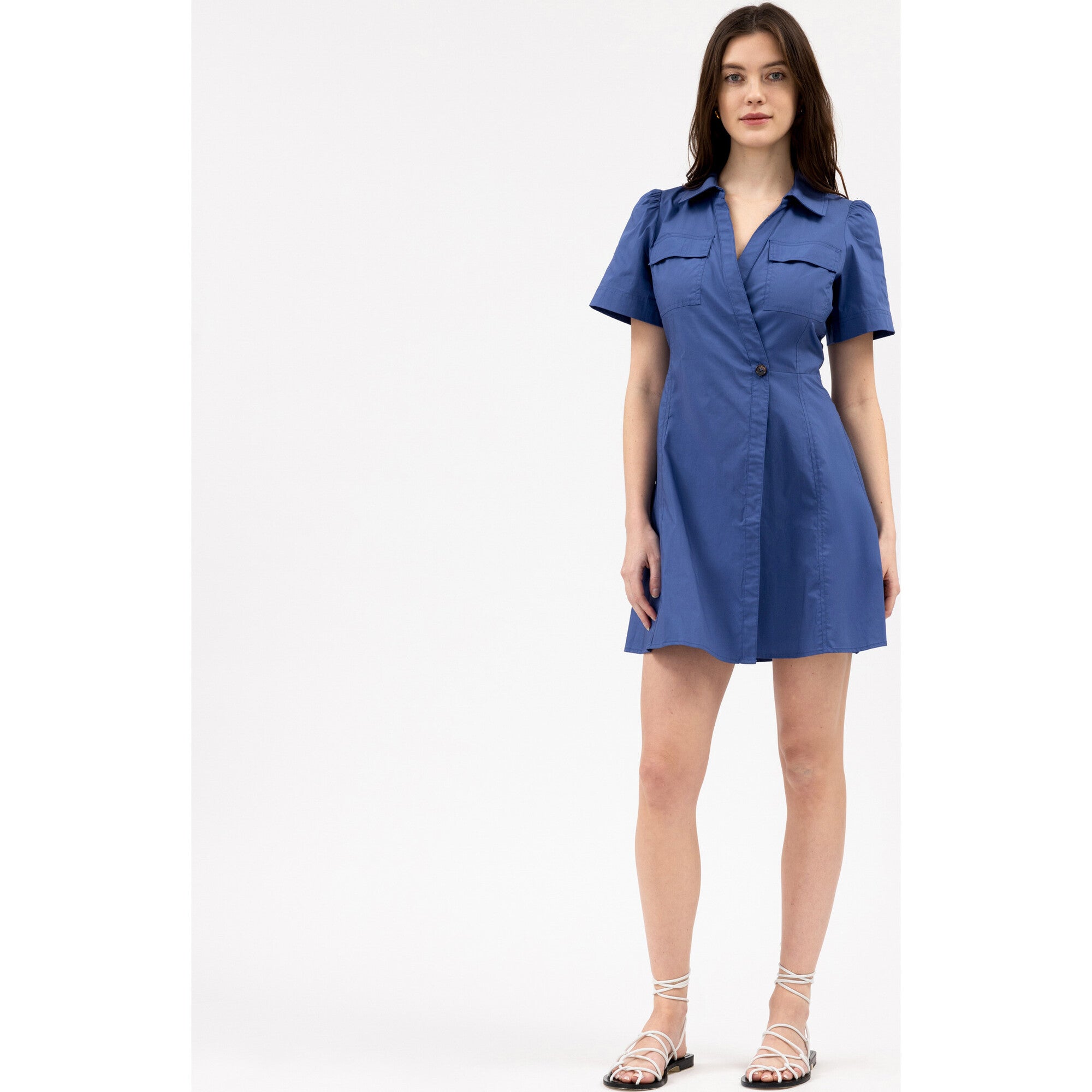Cooper Dress, Blue