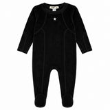 Velour Seams Footie