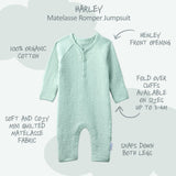 HARLEY Matelasse Romper Jumpsuit