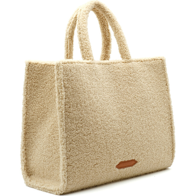 POOLSIDE Monogrammable Teddy Tote, Neutral